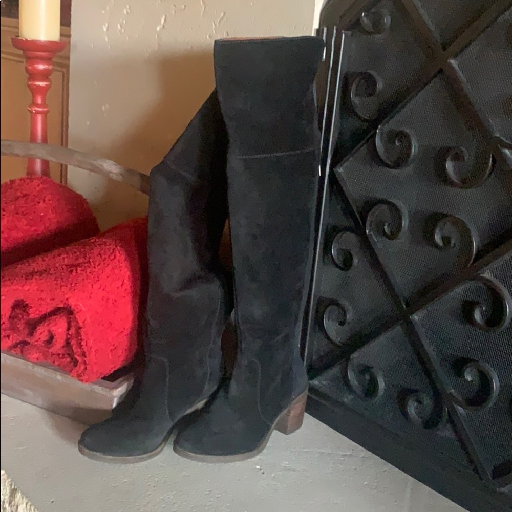 Lucky Brand above the knee Boots